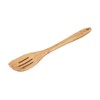 Maxwell & Williams Evergreen Bamboo Slotted Peaked Spoon, 33 cm