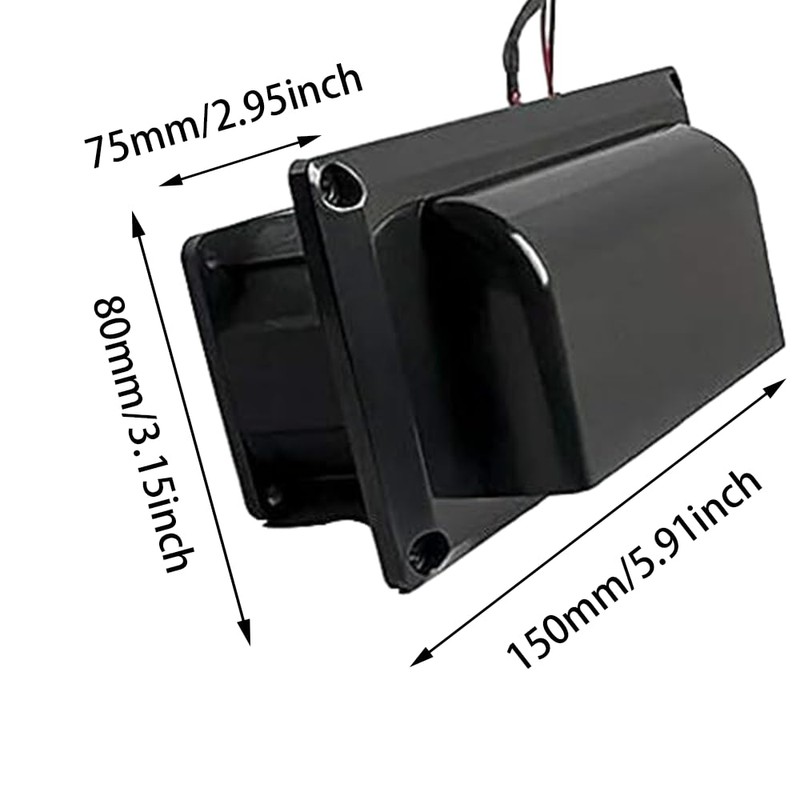 MACHSWON RV Camping Car Side Air Vent Ventilation Exhaust Fan