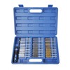 38pc Industrial Wire Brush Set 1/4" Hex Shank Long Ext.