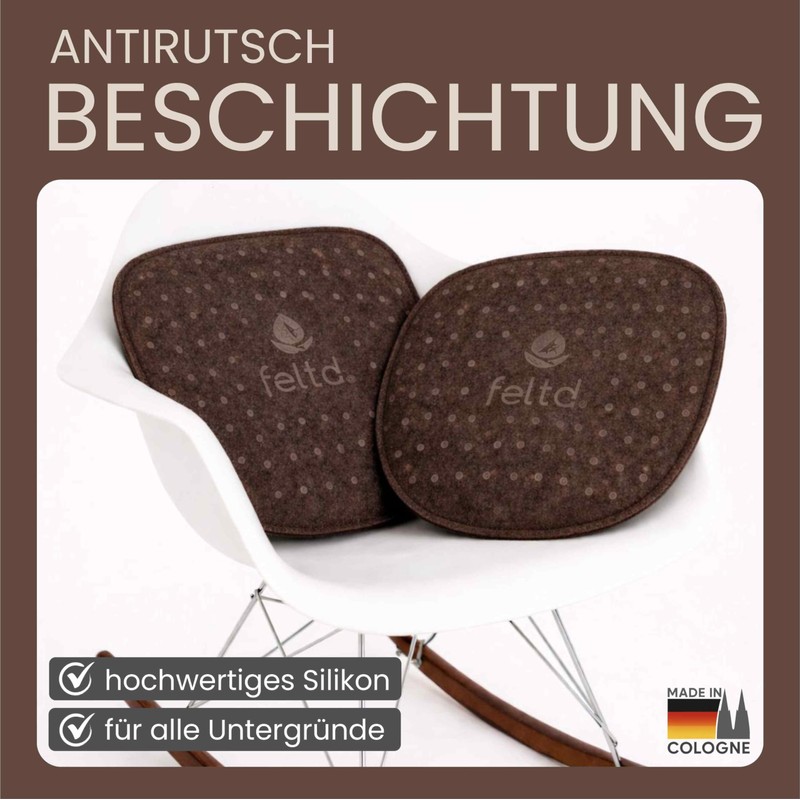 Feltd. Eco felt cushion suitable for armchair chairs such as