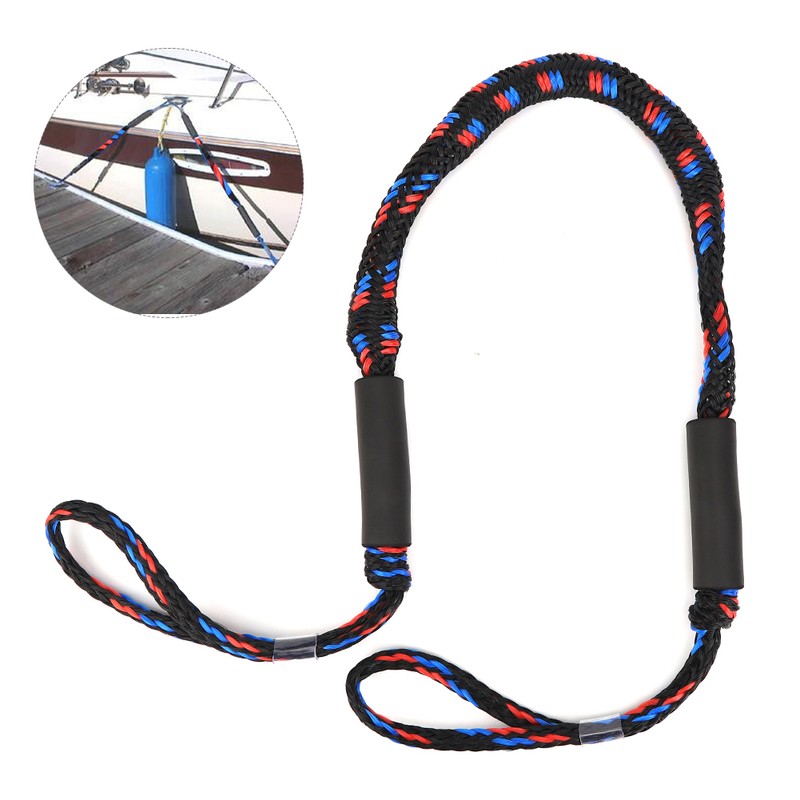 Freely Adjustable Kayak Surfing Bungee Dock Line Convenient Yacht Marine