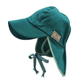 Pickapooh Baby and Kids’ Tom Sunhat with UV Protection, Made of Pure Organic Cotton (Tom-uv) - Slate Green, size: 44