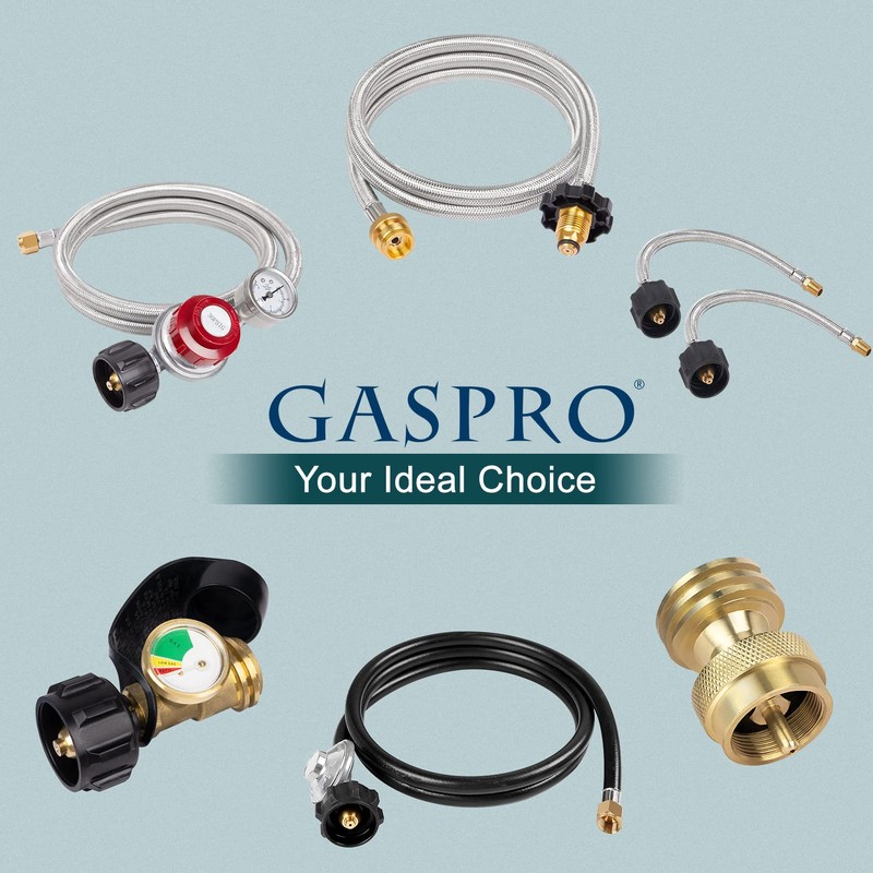 GASPRO Propane Refill Adapter, Fill 1 Pound Bottles from 20lb
