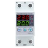 SVP‑916 100‑130VAC Adjustable Over and Under Voltage Protector Delay Reset