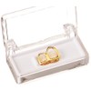 Gold Tone 2 Open Grillz Teeth for Top and Bottom