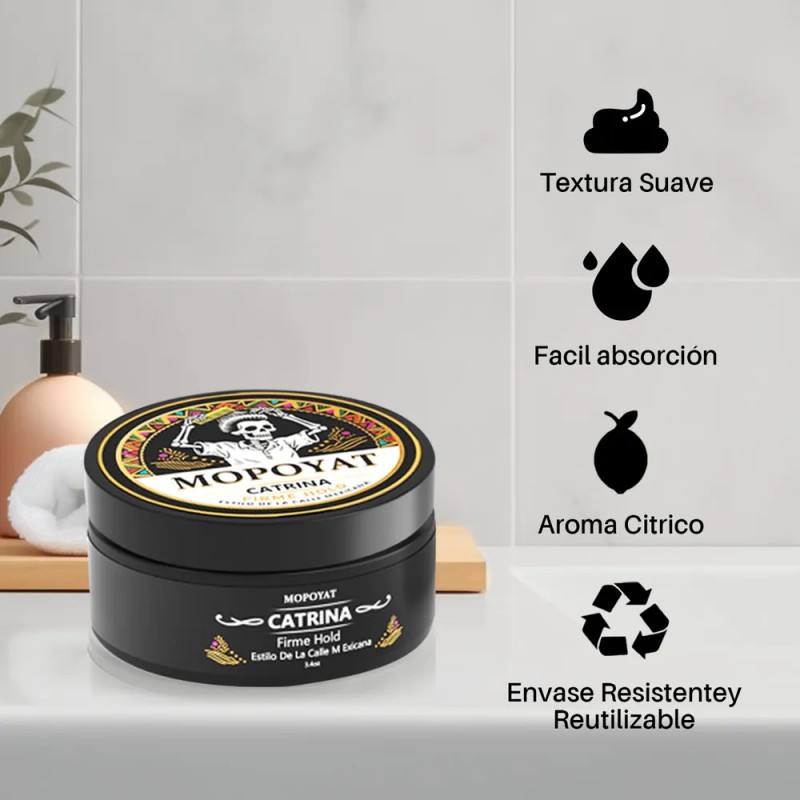 Crema Tratamiento Barba Crecimiento Cabello Barba Mopoyat