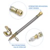 CKAuto 2 pcs 7"/180mm Metal Valve Stem Extenders, Universal Valve