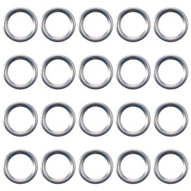 20 Pcs Transmission Drain Plug Gasket, 35178-30010 Silver Plug Gasket Replacement Car Accessories Parts for Toyota, for Celica, for Land Cruiser, for RAV4