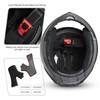 SPARK DOT Approved Modular Flip-Up Dual Visor Motorcycle Full Face