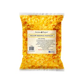 5 lb Yellow Beeswax Pellets 100% Natural Pure Bees Wax 3 x Filtered, Great for Skin, Face & Body, Ideal for DIY, Lotion, Creams, Soaps, Lip Balm and Candle Making Supplies Easy Melt