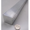 Basic 6061 T651 Aluminum Square Bar, 1 3/8" (1.375") Thick