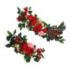 Wedding Arch Draping Artificial Flower Multifunctional Wedding Welcome Signs Floral