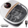 Portable Foot Spa with Heat, Air Bubbles & Red Light
