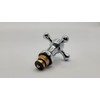 Replacement HOT & Cold Victorian Style Cross Head TAP TOP
