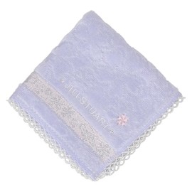 Jill Stuart 09208068 Towel Handkerchief Women's Handkerchief Towel, Mini Size, Women's, Blue [B]