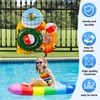 Extra Large Pool Float Toy Storage Net -71×47in Hanging Elastic