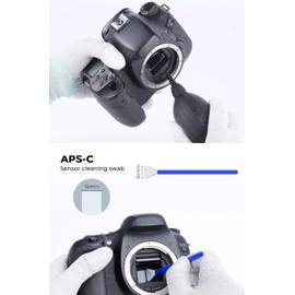 Minadax APS-C Sensor Cleaning 16 mm Microfibre Swabs Pack of 10 Dust-Free KF