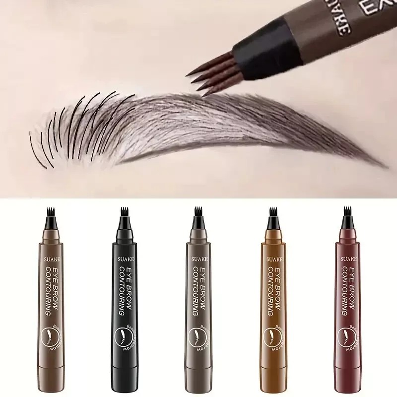 SVMY Microblading Tattoo Eyebrow Ink, Waterproof Marker, 3D Fork Makeup-