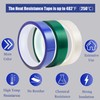 HSDCO 4 Rolls Heat Tape for Sublimation, Heat Resistant Tape