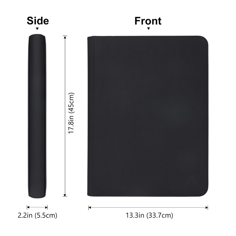 Rieton 16 Pocket 1408 Pockets Card Binder, Large Ringless Side