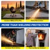 PAWBOSE 4x6ft Welding Blanket, Silicone Coated Fiberglass Fire Blanket for