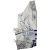 BRTAGG Tallit Prayer Shawl English/Hebrew with Matching Bag (180 x
