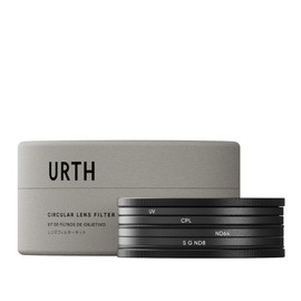 Urth 52mm 4-in-1 Lens Filter Kit (Plus+) — UV, Circular Polarizing (CPL), Neutral Density ND64, Soft Grad ND8, Multi-Coated Optical Glass, Ultra-Slim Camera Lens Filters