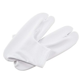 Sarasa Men's Stretch Tabi Socks, Non-Slip, Men's, white