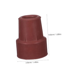 BESPORTBLE 8pcs Trekking Pole Tips Protectors Durable Rubber Feet for Hiking Sticks Antislip Technology for Enhanced Stability and Walking Poles for Seniors and Outdoor Enthusiasts