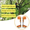 timiland Tree Climbing Spikes Set,Leather Tree Climbing Gear can adjustable