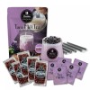 Flavfar Instant Boba Taro Milk Tea Kit with Boba Straw