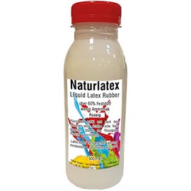 Liquid Latex 500 ml Latex Milk, Natural-Coloured, Natural Rubber Liquid, Latex, Rubber Milk, Sock Stop Liquid Latex