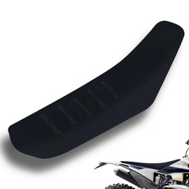 MCHMFG - Funda de asiento universal suave con textura de diamante para moto, suciedad, motocicleta, MX Cross Enduro, color negro