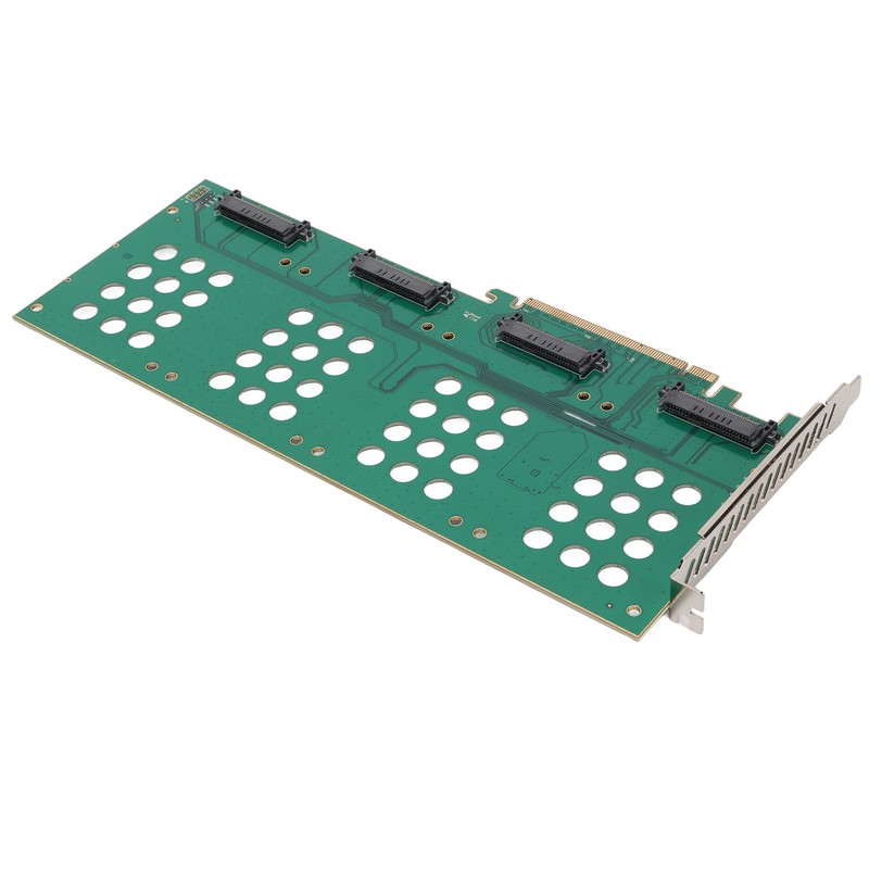 Riser Card PCIE3.0 X16 M.2 U.2 SSD Hard Drive Expansion