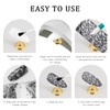 20 Rolls Black White Lace Foil for Nails Lace Nail