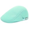 DIYDECAL Mens Breathable Mesh Summer Hat Adjustable Newsboy Beret Ivy