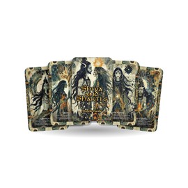 Ibiza Tarot Shiva and Shakti's Dance Oracle: Embody the divine union of Shiva and Shakti with this 22-card deck, inspiring balance, harmony, and spiritual growth.