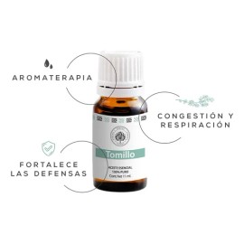 Aceite Esencial De Tomillo 100% Puro Uso Tópico Aromaterapia