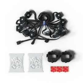 Govee 16.4ft Extension Lights Only for Permanent Outdoor Lights 2, Applicable to 50ft H705D and 100ft H705E, Not Included Adapter or Control Box, Black Version