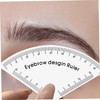 Herramienta de mapeo de regla para cejas, regla mapeo cejas