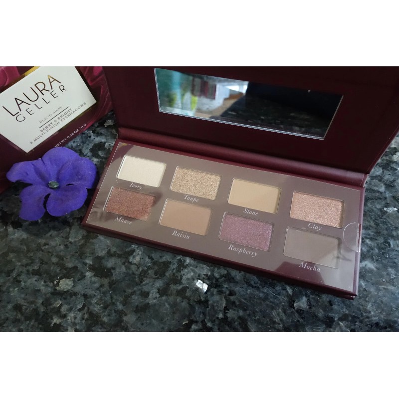 Laura Geller berry & bright & multi finish eyeshadows palette