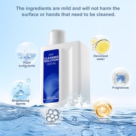 Floor Cleaning Solution Original Scent Compatible with Dreame Cleaning Solution, Residue & Streak Free, Suitable for All Robot Vacuum Cleaners and Wireless Wet Dry Dual-Use Vacuum Cleaners