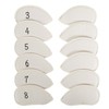 Golf Iron Head Cover Set of 12 Pieces, Thick Synthetic