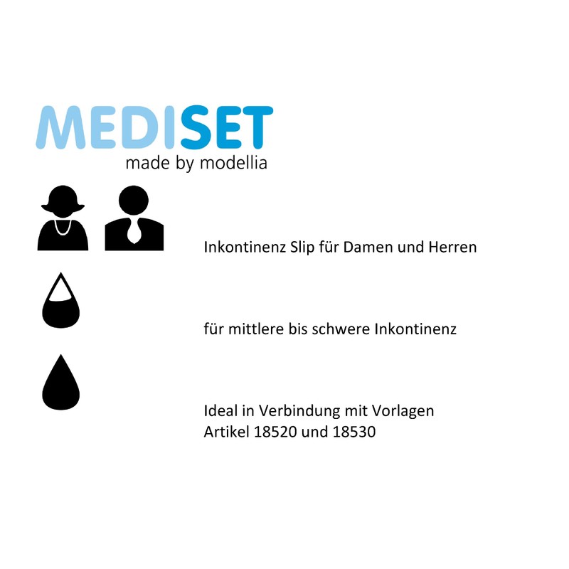 MEDISET made by modellia Inkontinenz-Slip für Damen und Herren bei