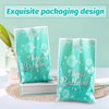 30 Pcs Green Silver Happy Birthday Gift Bags with handles,Plastic