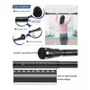 Nicecho Tension no drill on or wall mounted drill shower