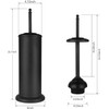 DOWRY Toilet Plunger with Holder for Bathroom,Powerful Efficient Force Suction