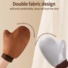 FUZVOL Self Tanning Mitt,Velvet Tan Mitt,Double Sided Fake Tan Mitt
