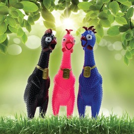 Creative Balls Manufacturing Animolds Stress Chickens Medium Assorted Colors