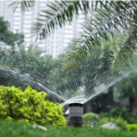 G1/2in DN15 Sprinkler Head,Shrub Head Sprinkler Adapter with Adjustable Pattern Spray Nozzle,Female Thread Buried Sprinklers Adjustable Irrigation Garden Watering Nozzle